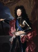 Hyacinthe Rigaud Portrait of Philippe II, Duke of Orleans (1674-1723), Regent de France oil painting reproduction